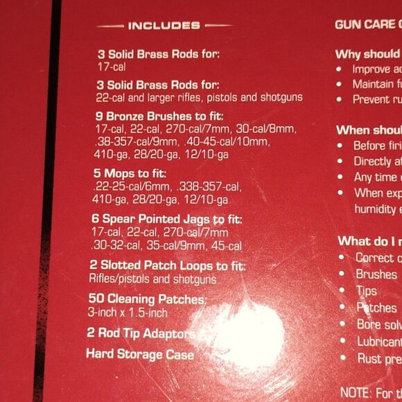 Outers - 32 PC Universal Hard Case Cleaning Kit - 70072 - Picture 5 of 6